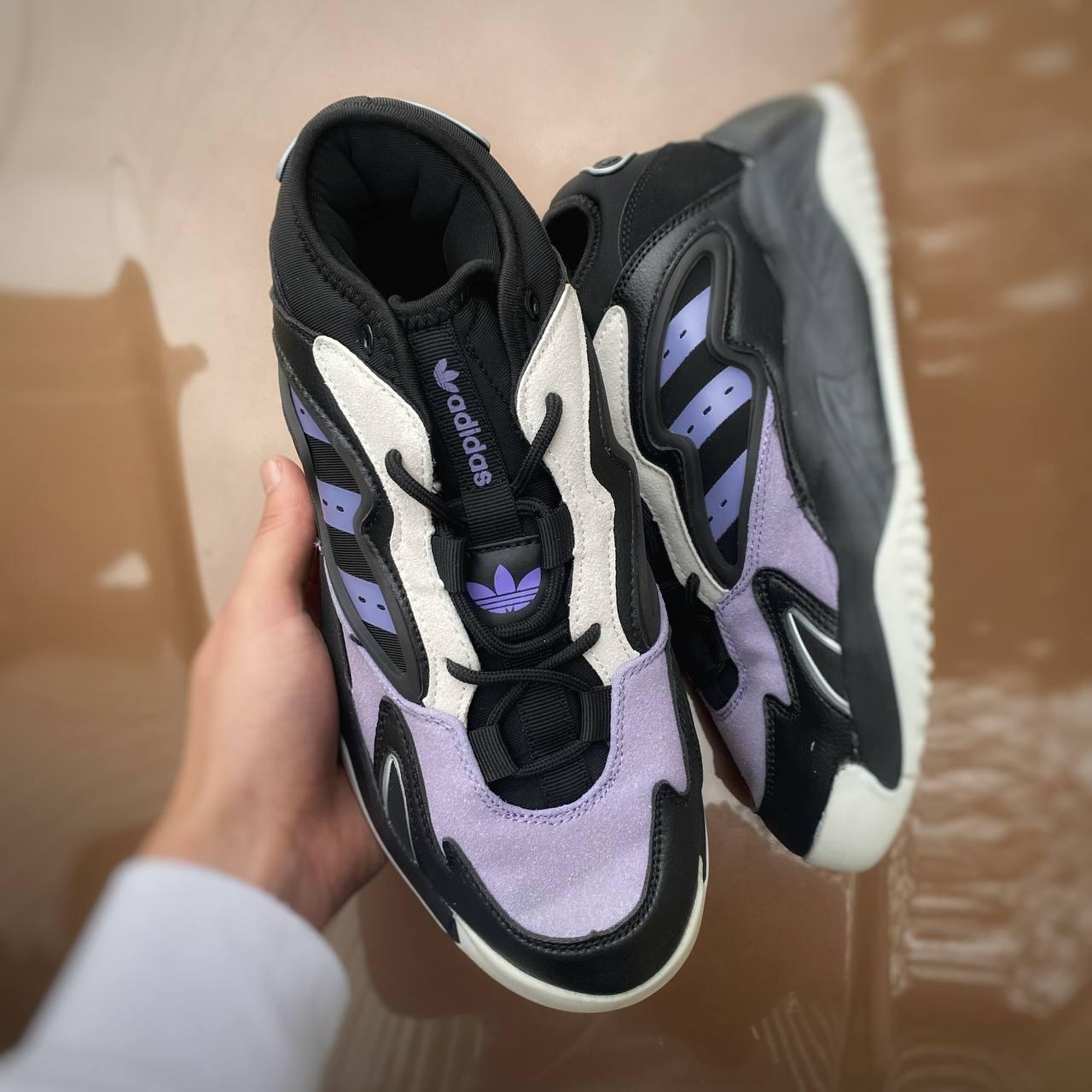 Стильні чоловічі кросівки Adidas Streetball 2 Black and Violet 41-45 44