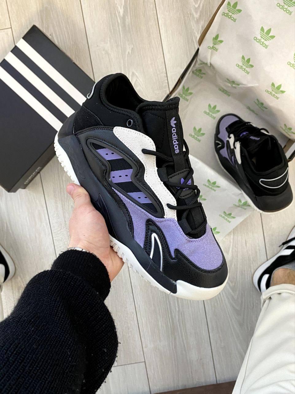 Стильні чоловічі кросівки Adidas Streetball 2 Black and Violet 41-45 44