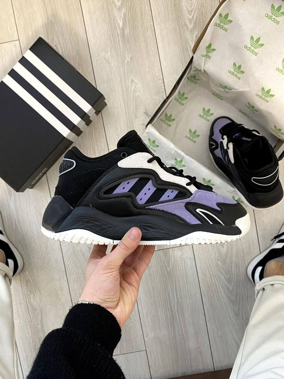 Стильні чоловічі кросівки Adidas Streetball 2 Black and Violet 41-45 44