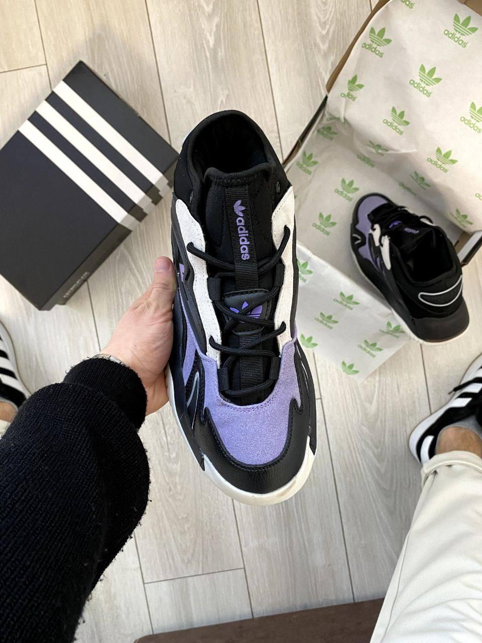 Стильні чоловічі кросівки Adidas Streetball 2 Black and Violet 41-45 44