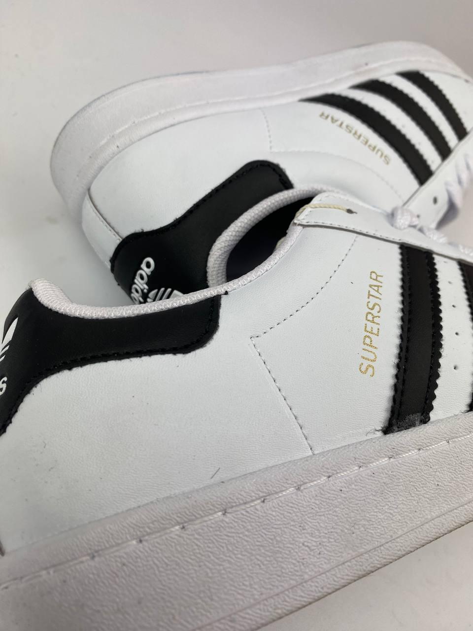 Білі чоловічі кросівки Adidas Superstar White 36-45 41