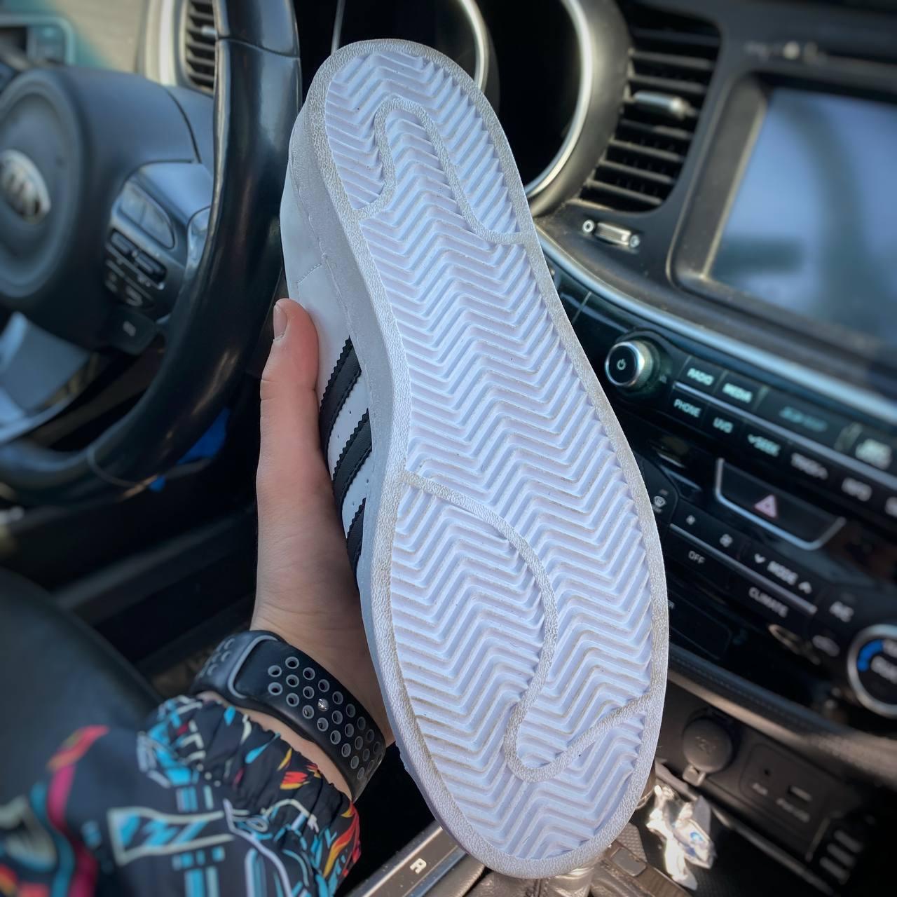 Білі чоловічі кросівки Adidas Superstar White 36-45 41
