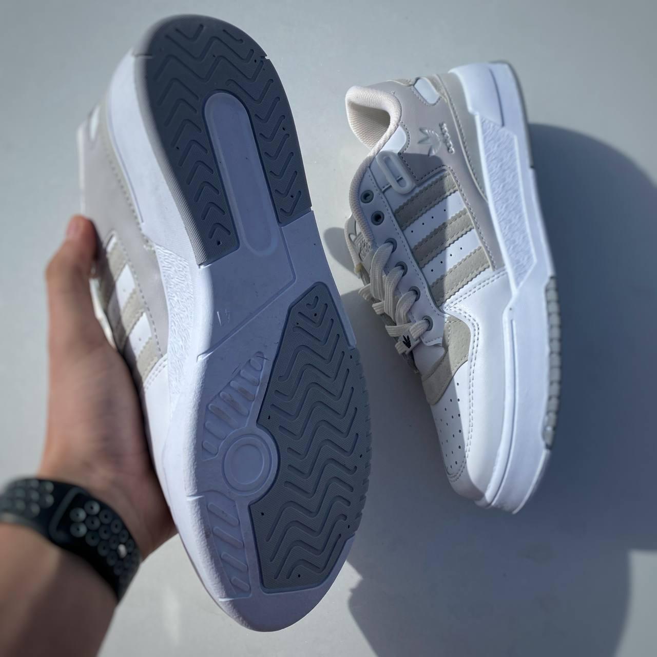 Білі чоловічі кросівки Adidas Forum Low White Grey 40-44