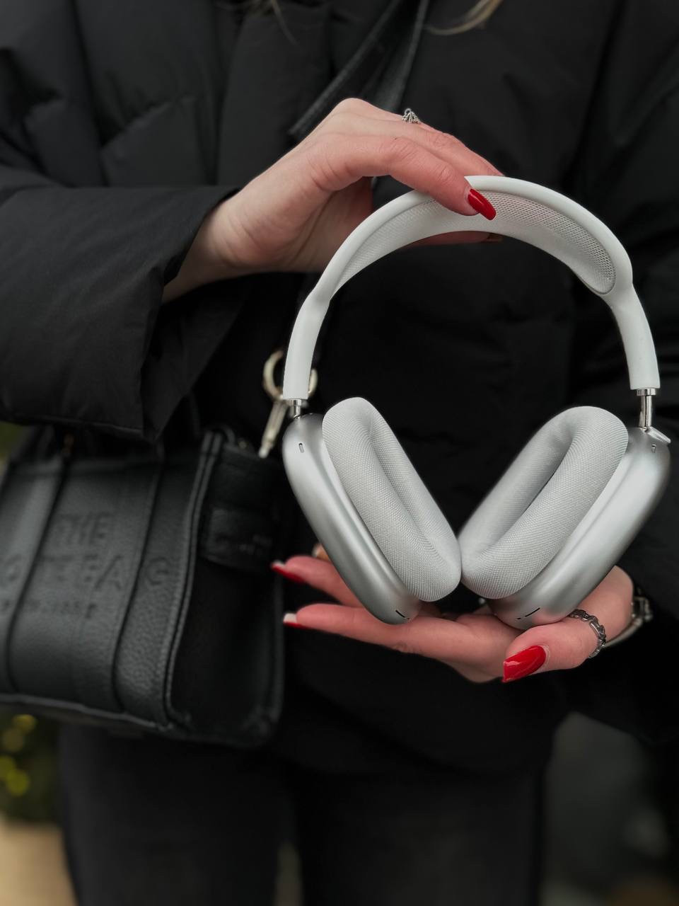 Топові навушники AIRPODS MAX AirOha-Tiger Silver