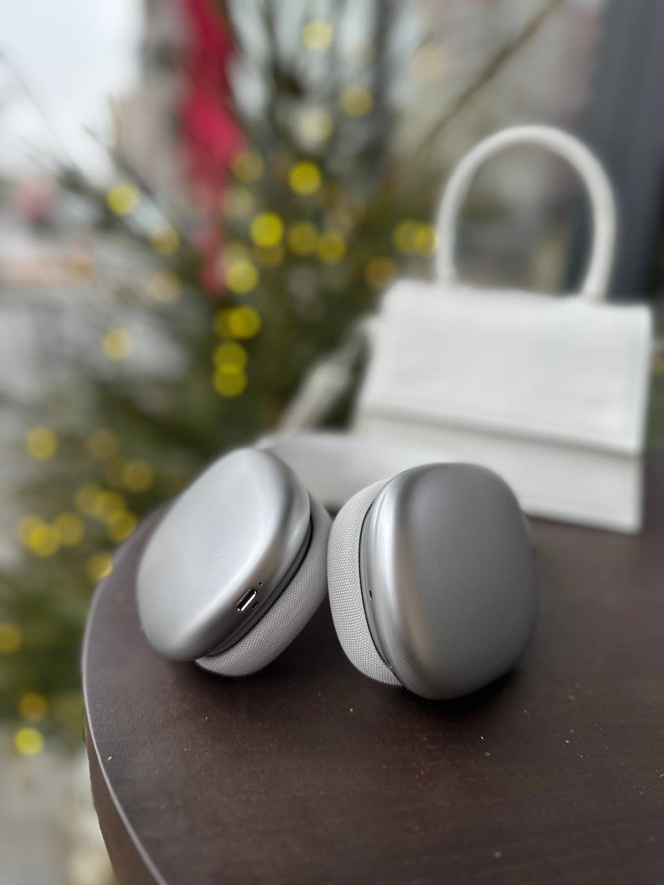 Топові навушники AIRPODS MAX AirOha-Tiger Silver
