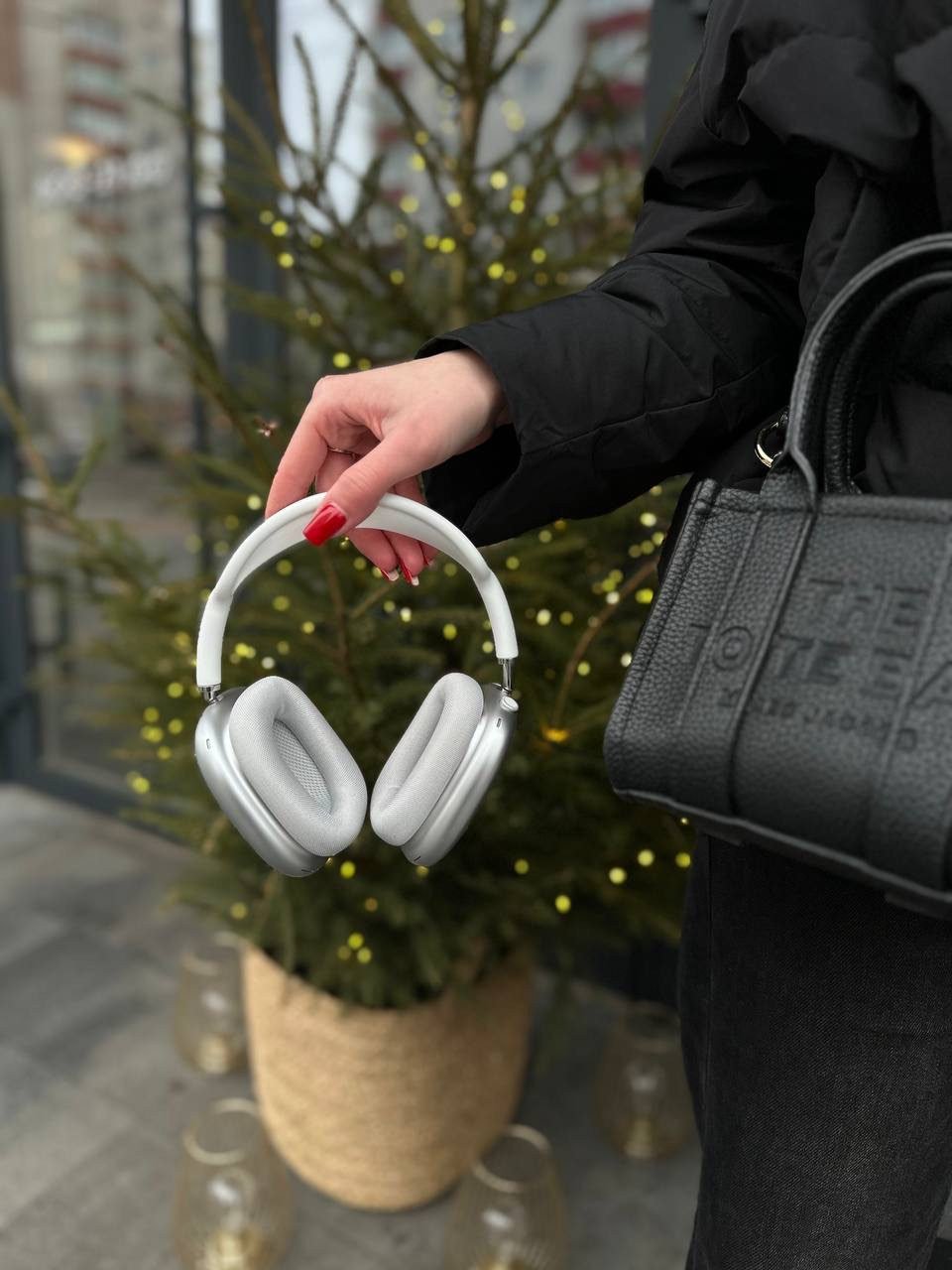 Топові навушники AIRPODS MAX AirOha-Tiger Silver