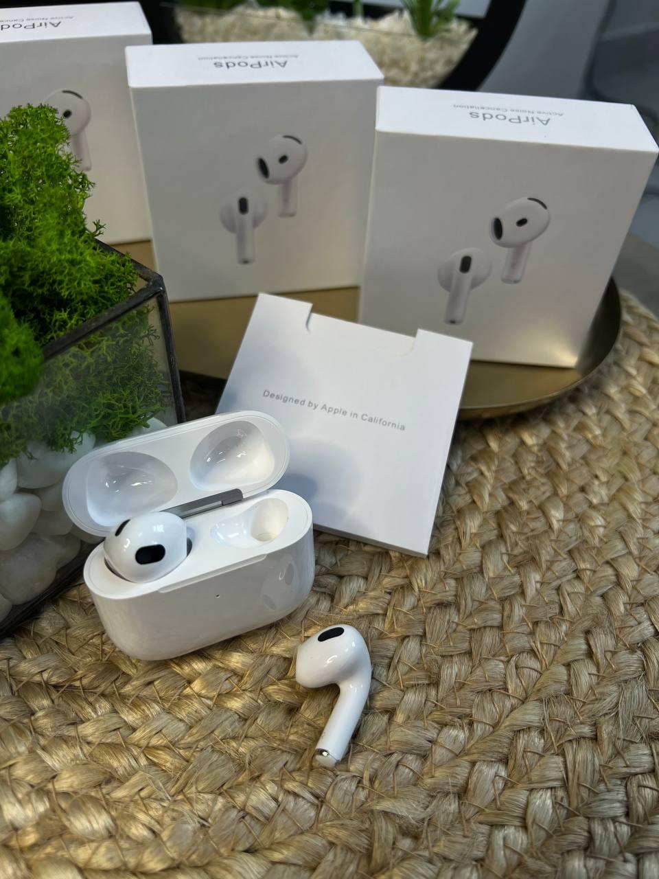 Бездротові навушники Airpods 4. ЯКІСТЬ 1:1 ГАРАНТІЯ