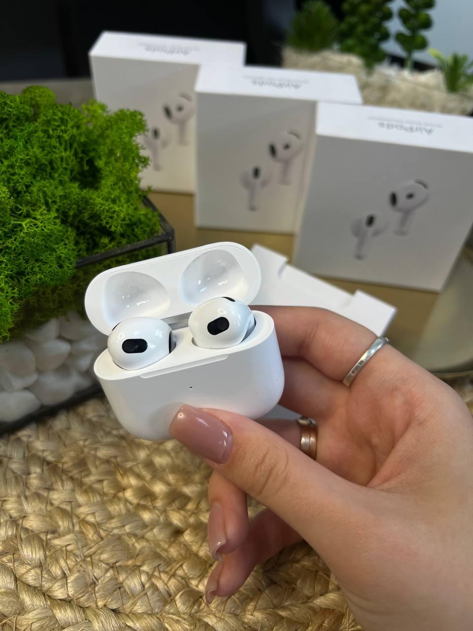 Бездротові навушники Airpods 4. ЯКІСТЬ 1:1 ГАРАНТІЯ