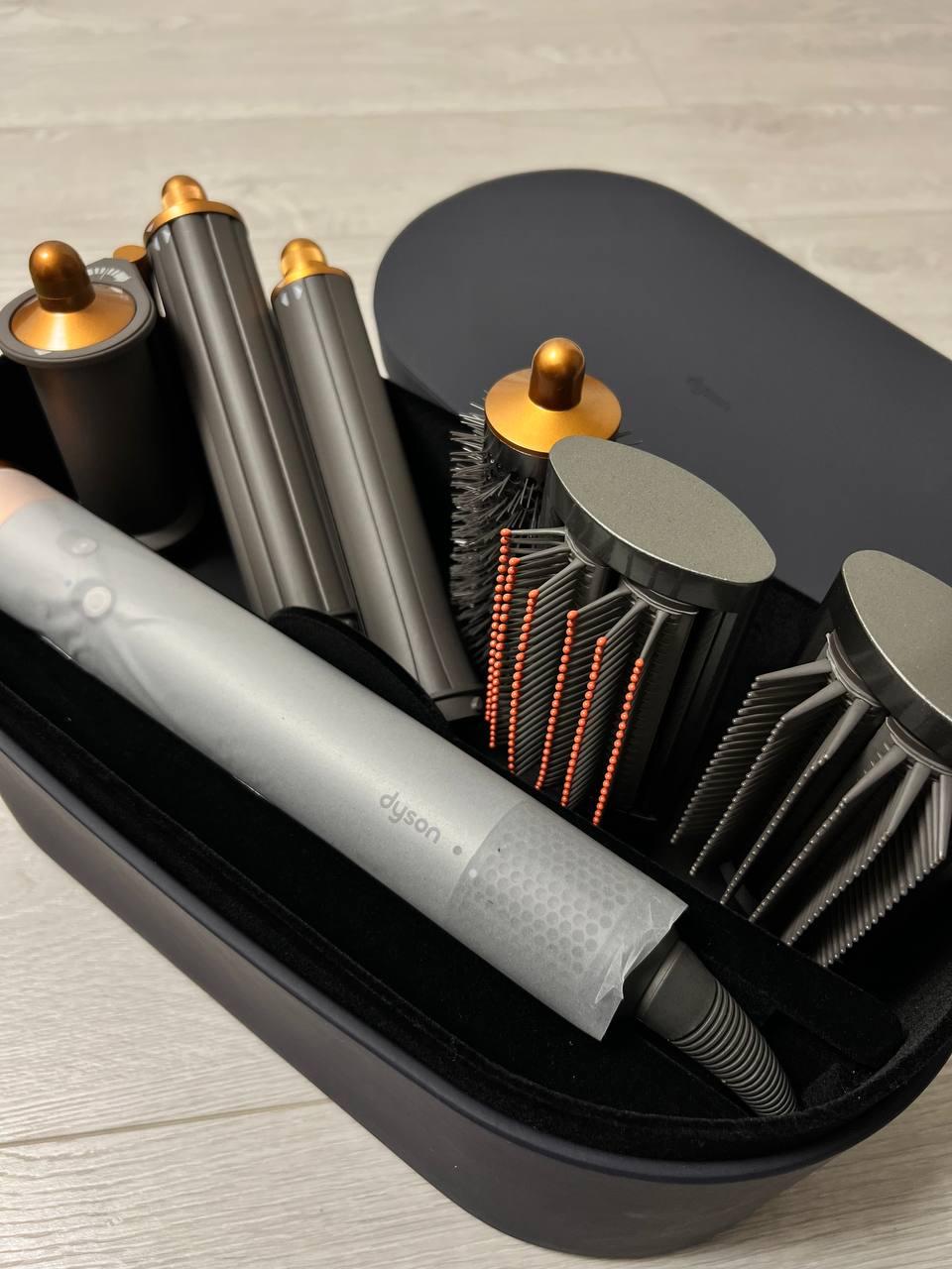 Фен-Стайлер DYSON Airwrap Long HS05 Gold Nickel + Подарунок