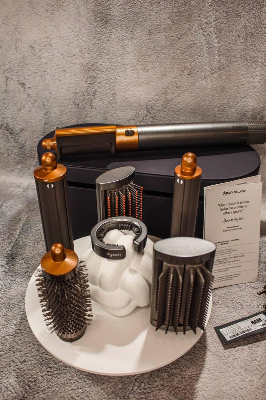 Фен-Стайлер DYSON Airwrap Long HS05 Gold Nickel + Подарунок