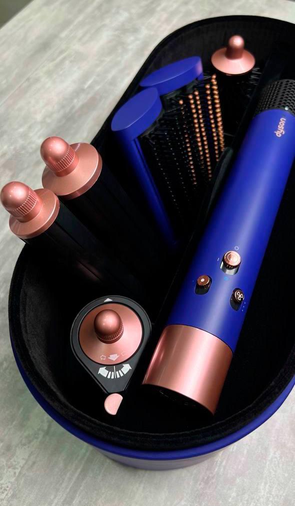 Фен-Стайлер Dyson Airwrap HS05 Complete Long Blue/Rose + Подарунок