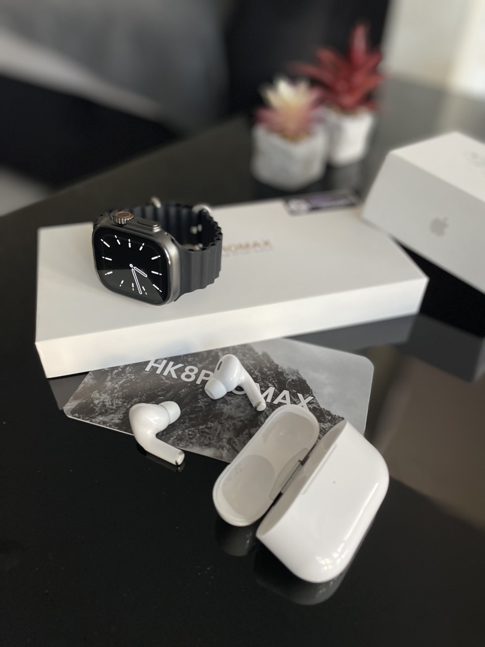 Фірмовий набір HK8 Pro Max та Airpods Pro 2 Full