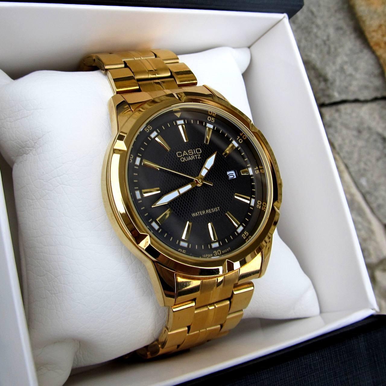 Класичний чоловічий годинник Casio Classic Golden