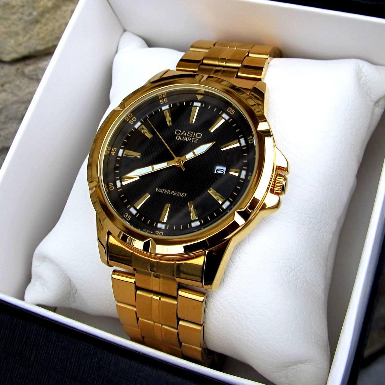 Класичний чоловічий годинник Casio Classic Golden