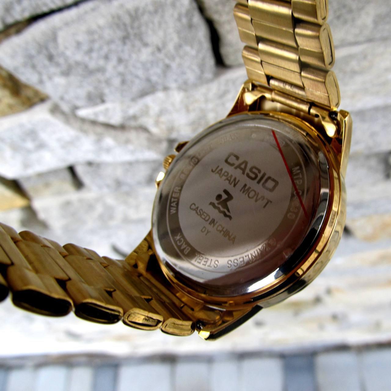 Класичний чоловічий годинник Casio Classic Golden