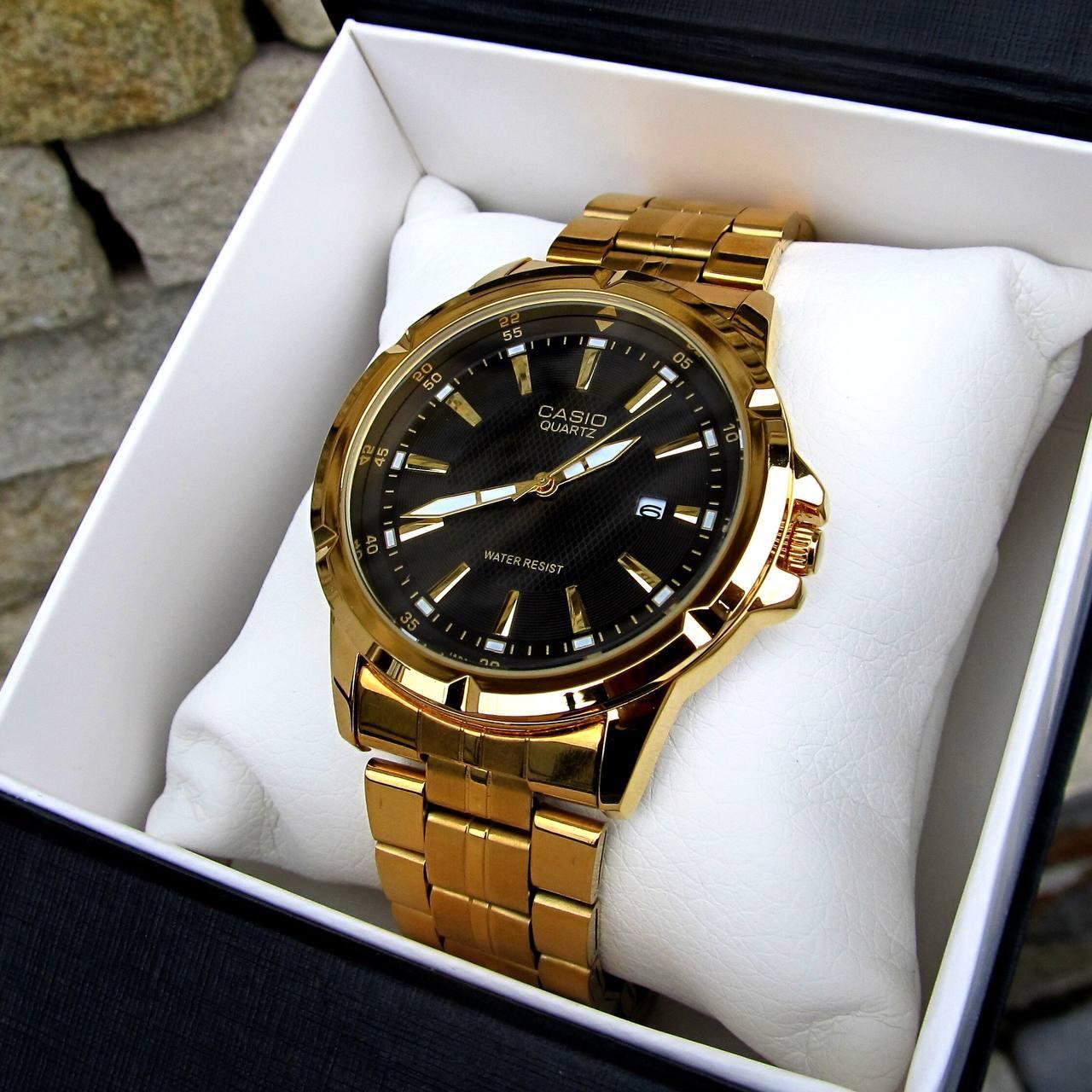 Класичний чоловічий годинник Casio Classic Golden