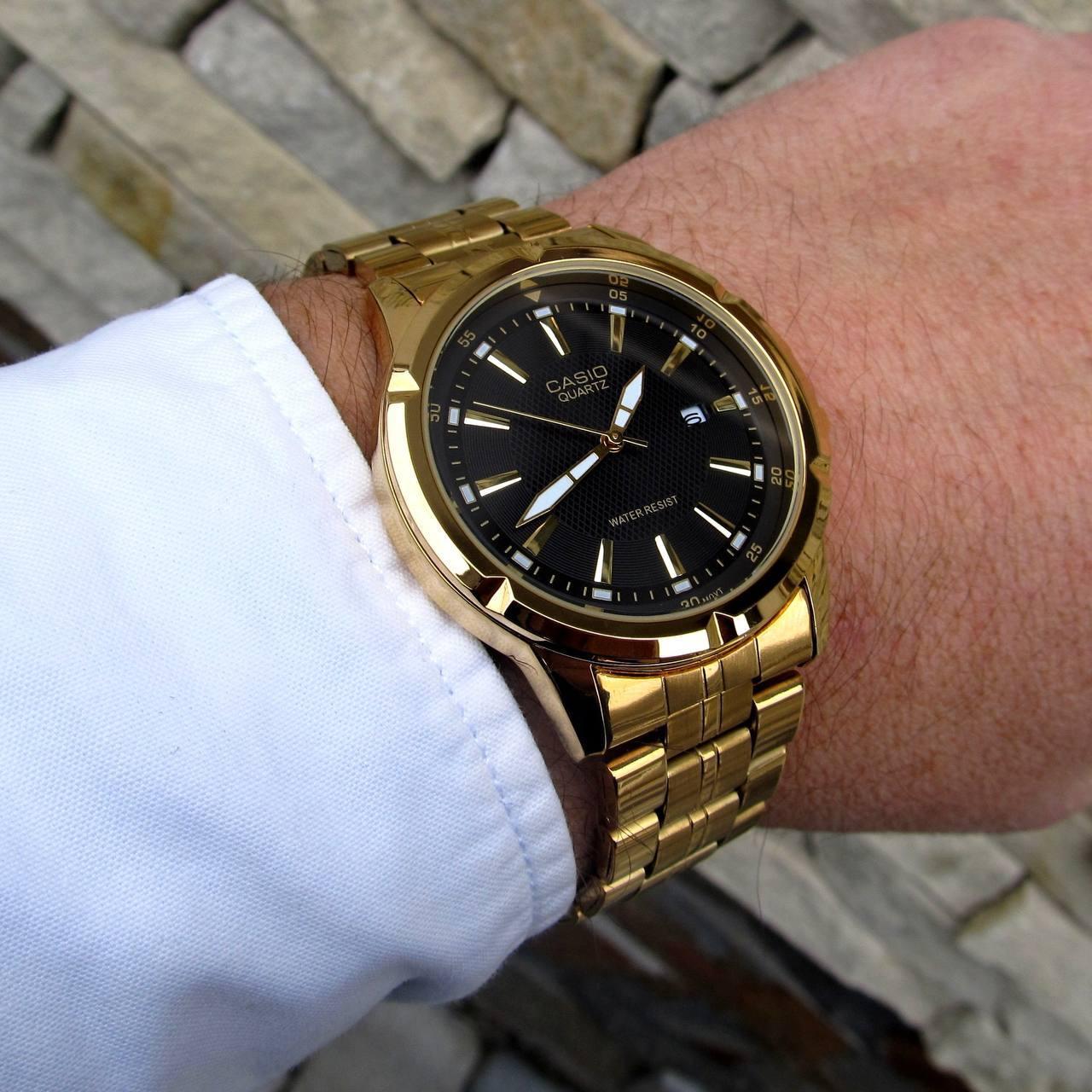 Класичний чоловічий годинник Casio Classic Golden