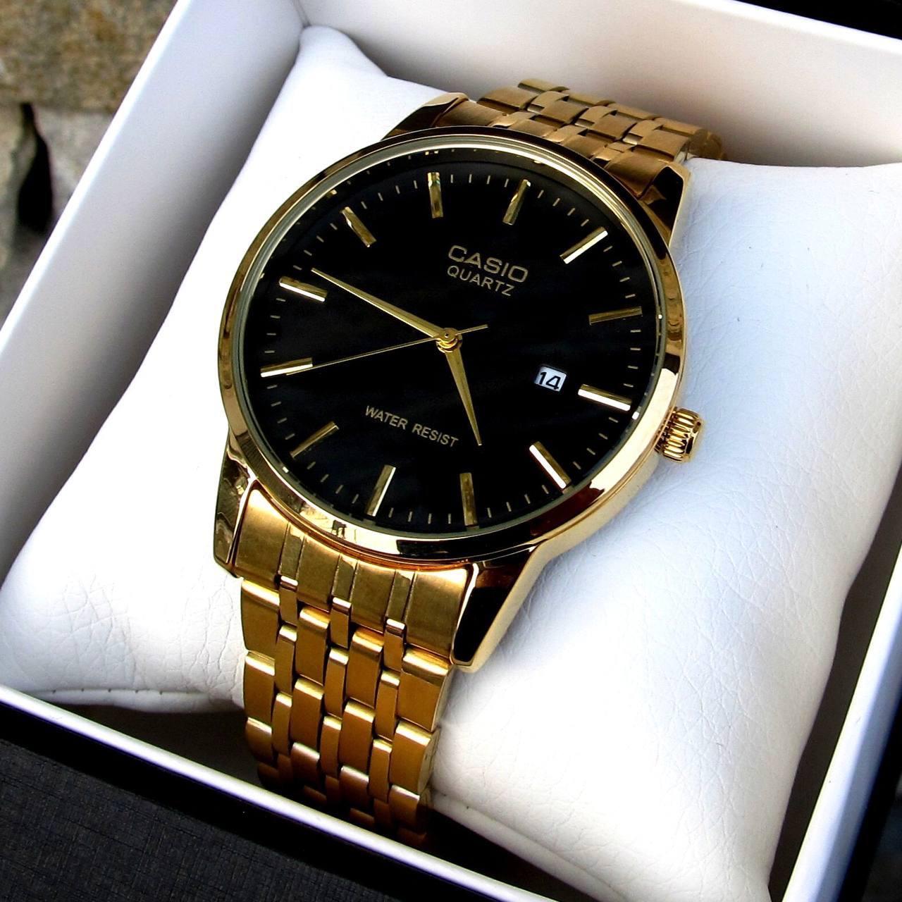 Класичний чоловічий годинник Casio Classic  MTP-S280G Golden