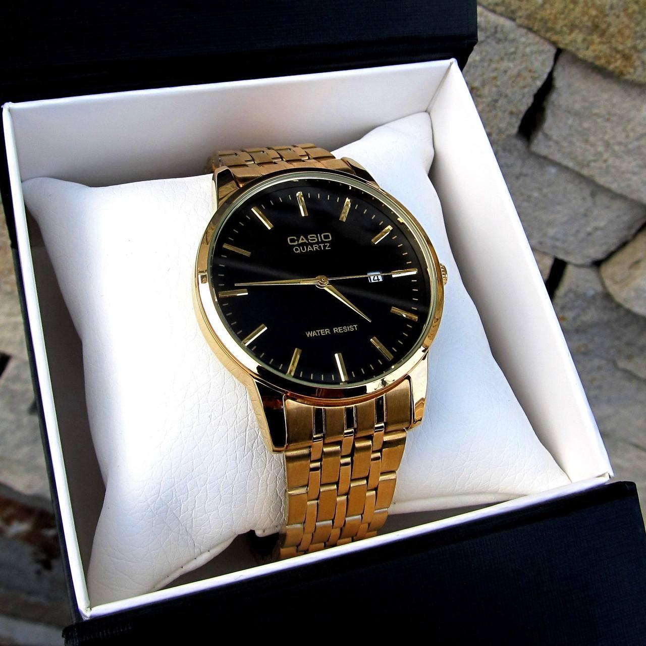 Класичний чоловічий годинник Casio Classic  MTP-S280G Golden