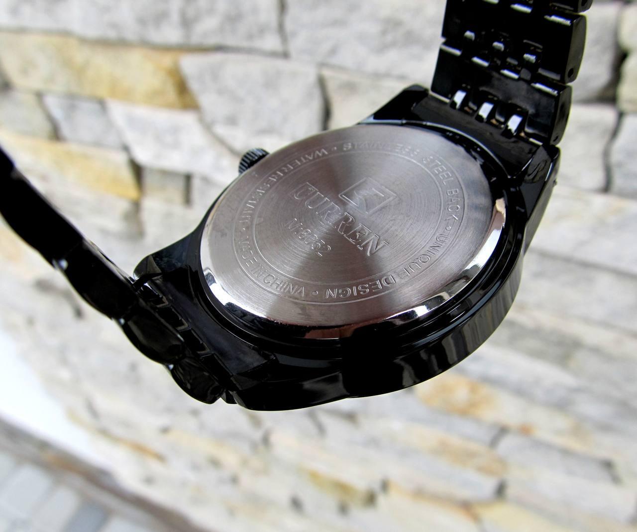 Класичний чоловічий годинник Curren M-8052 Black