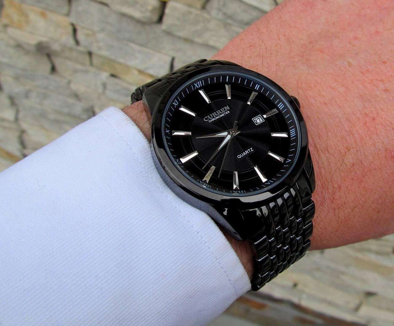 Класичний чоловічий годинник Curren M-8052 Black