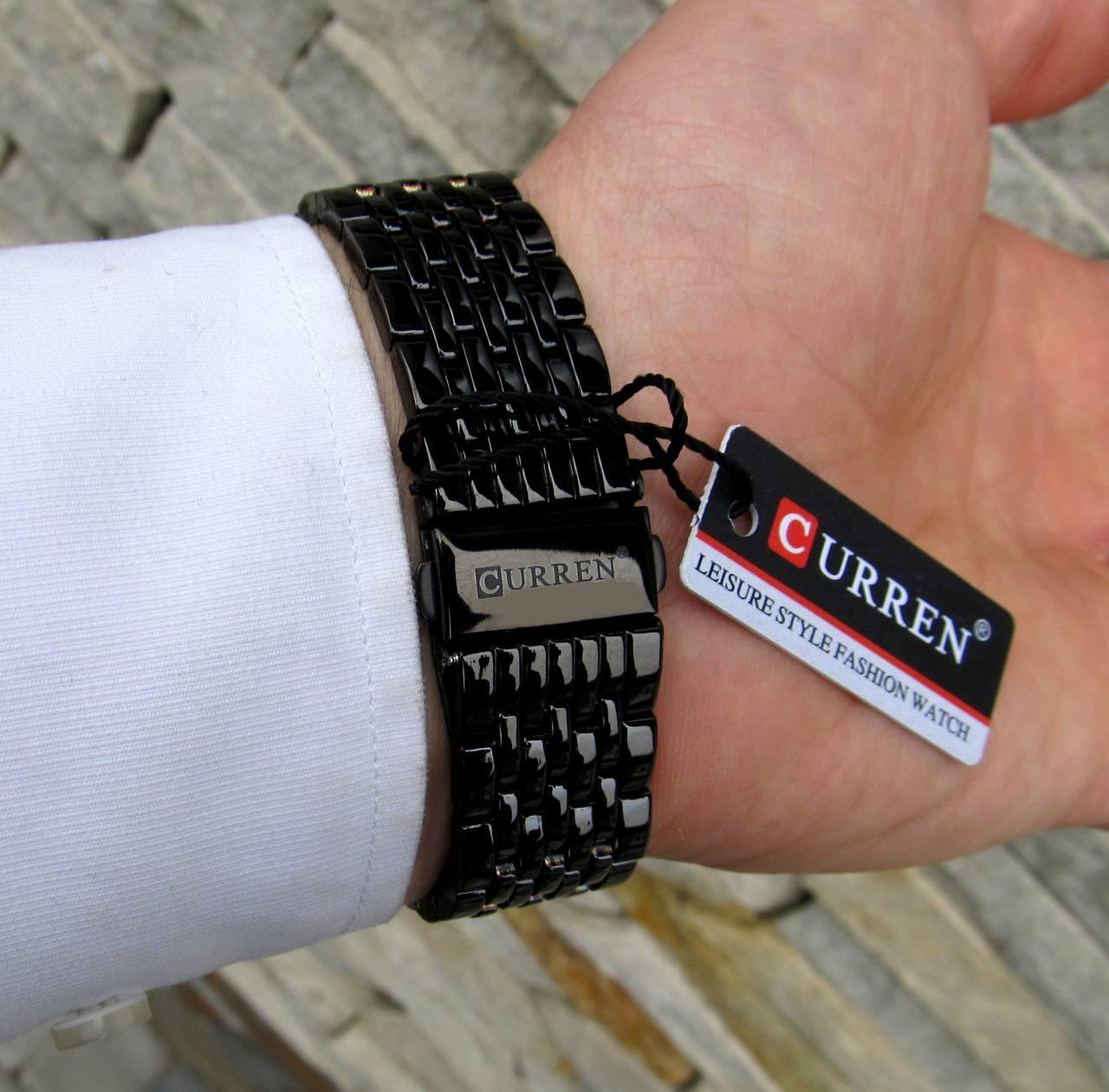 Класичний чоловічий годинник Curren M-8052 Black