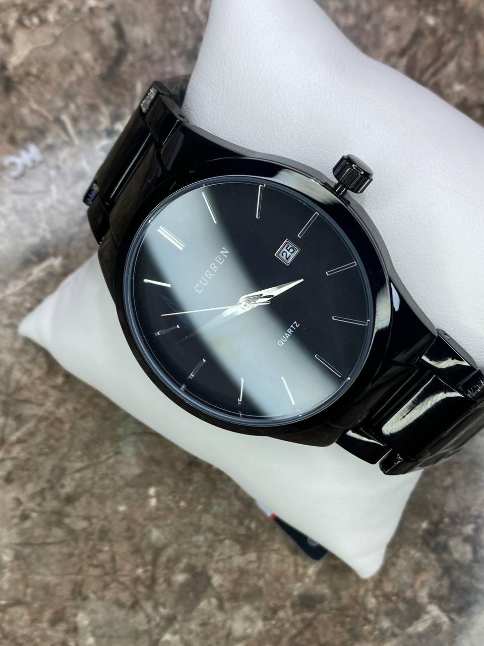 Класичний чоловічий годинник Curren Black