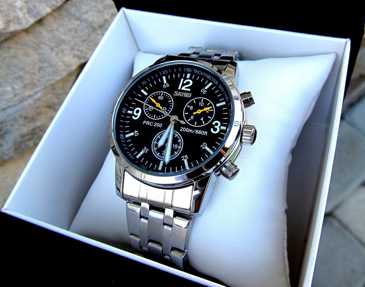 Класичний чоловічий годинник SKMEI 9070 SR626SW