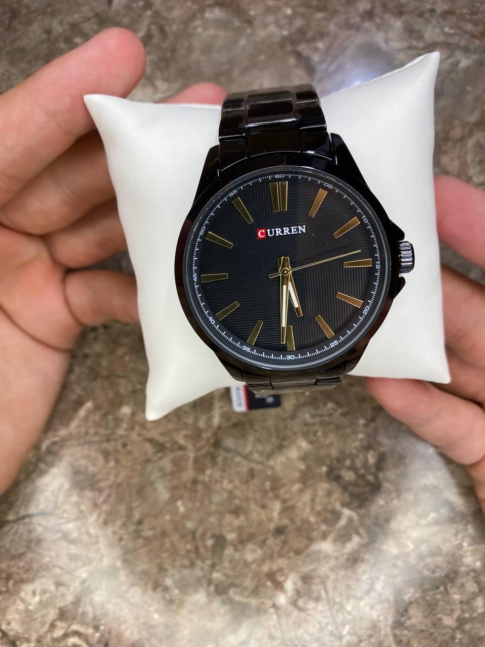Класичний чоловічий годинник Curren Black Edition