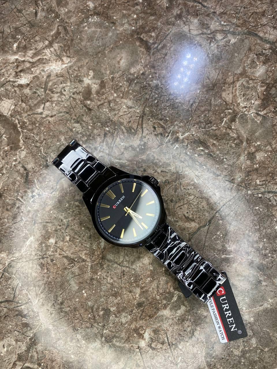 Класичний чоловічий годинник Curren Black Edition
