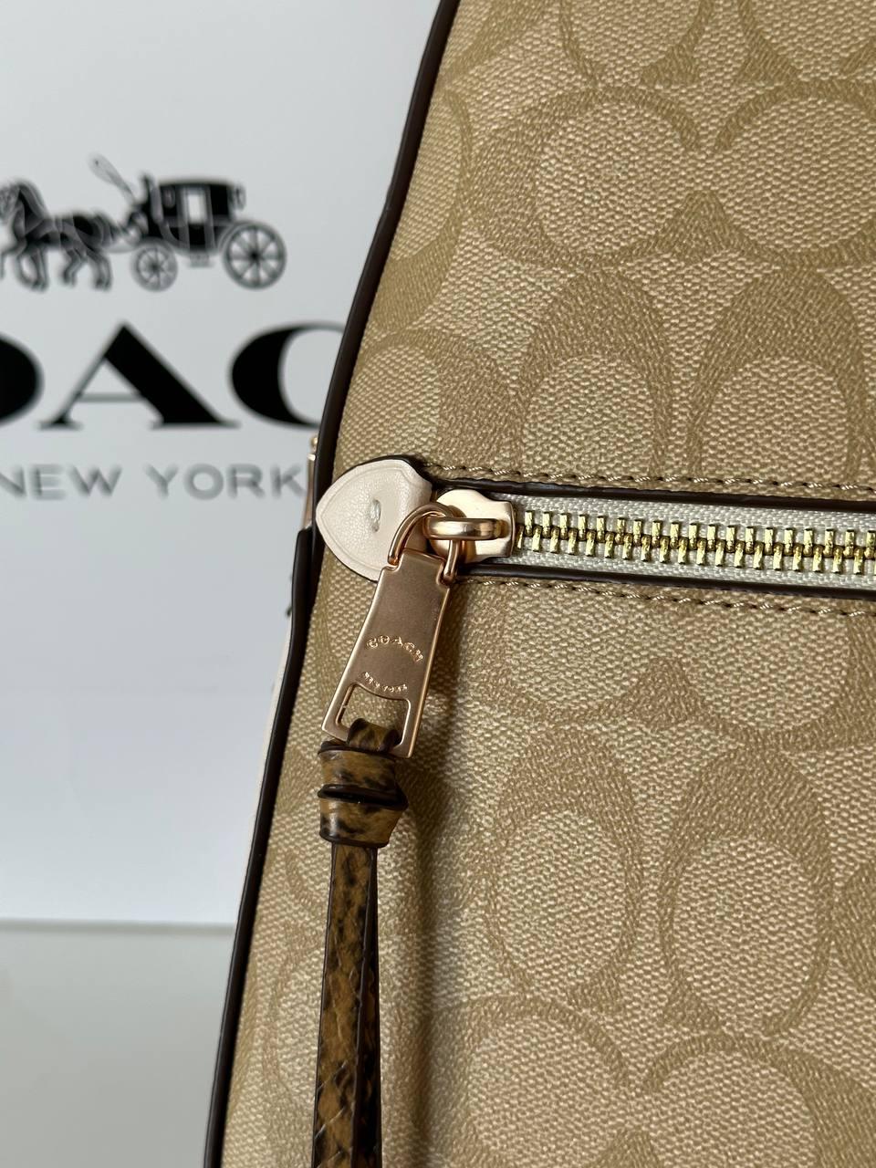 Рюкзак Coach жіночий, Преміальні матеріали, Подарунок для дівчини