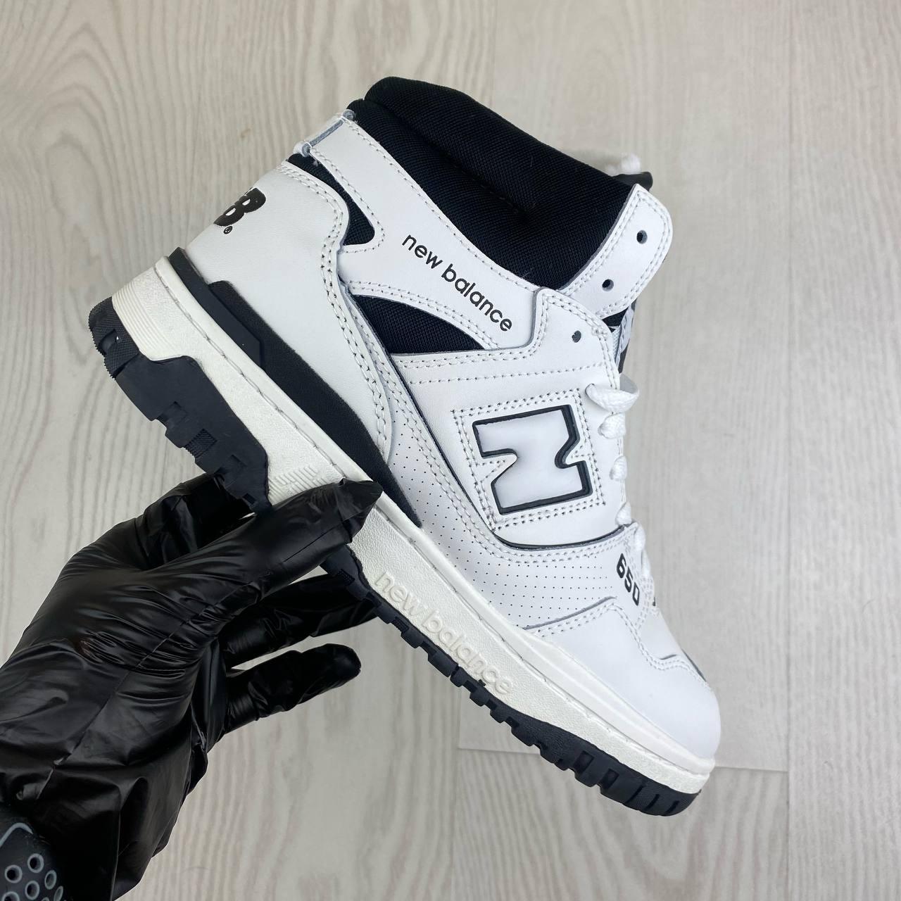 Зимові кросівки New Balance 650 Mid з МЕХОМ 41-45 НАТУРАЛЬНА ШКІРА!!! 45