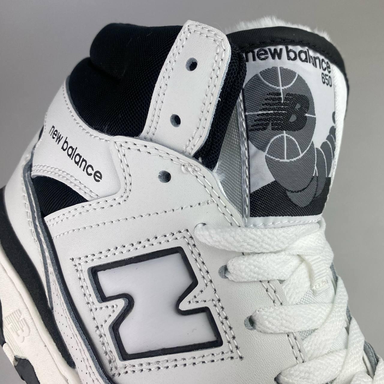 Зимові кросівки New Balance 650 Mid з МЕХОМ 41-45 НАТУРАЛЬНА ШКІРА!!! 45