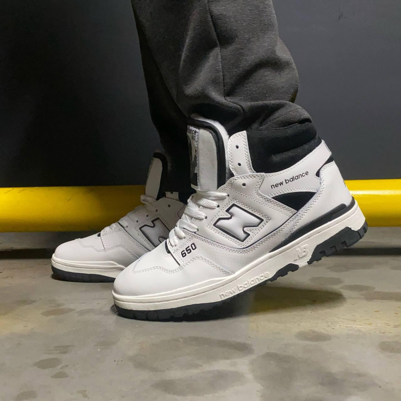 Зимові кросівки New Balance 650 Mid з МЕХОМ 41-45 НАТУРАЛЬНА ШКІРА!!! 45