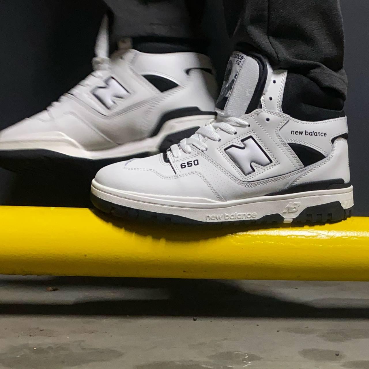 Зимові кросівки New Balance 650 Mid з МЕХОМ 41-45 НАТУРАЛЬНА ШКІРА!!! 45