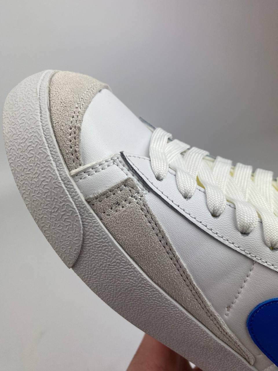 Стильні кросівки Nike Blazer Mid 77 White Blue 41-45 42