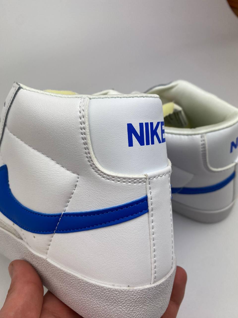 Стильні кросівки Nike Blazer Mid 77 White Blue 41-45 42