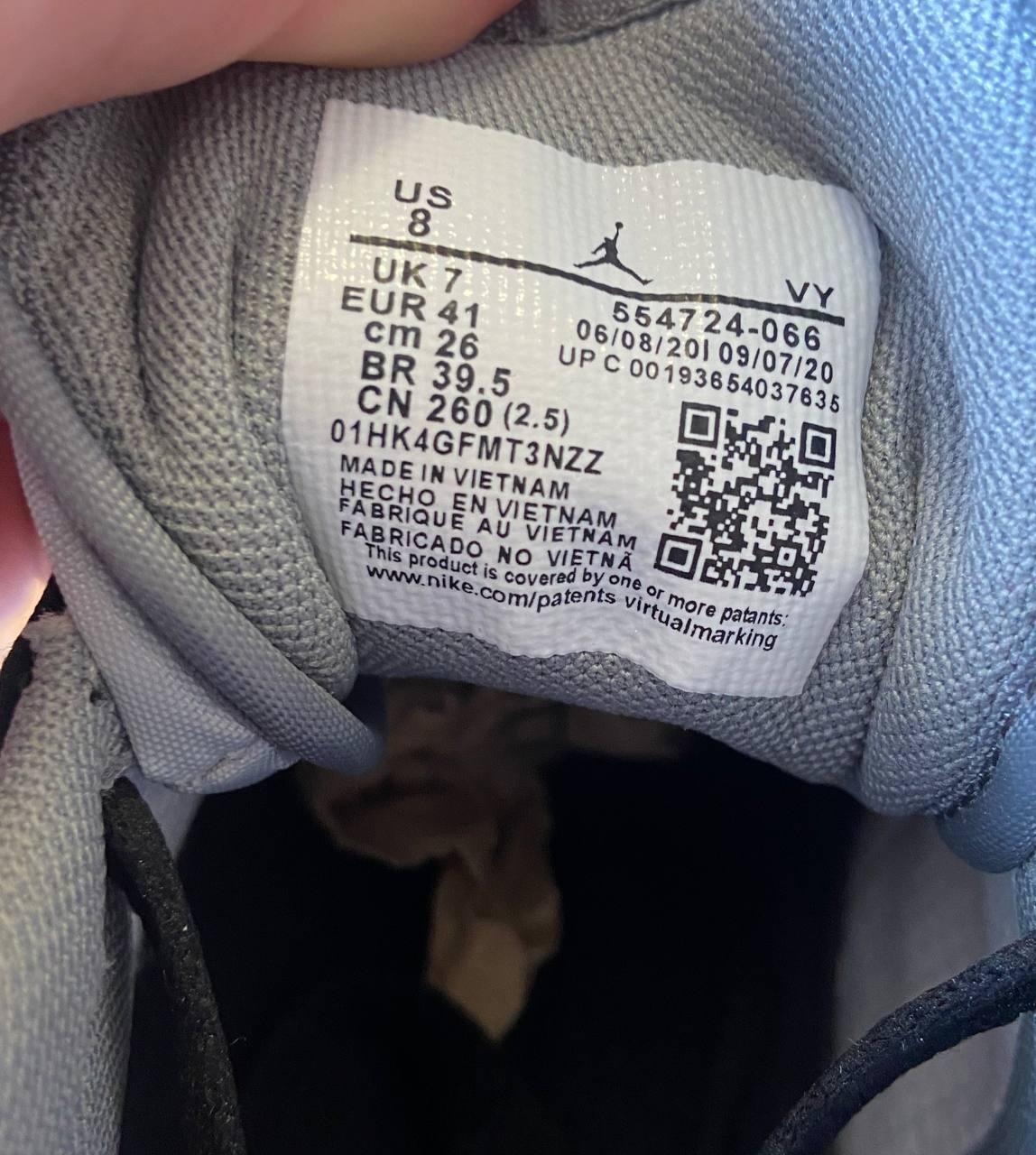 Стильні чоловічі кросівки Nike Air Jordan Low X Grey 41-45 42