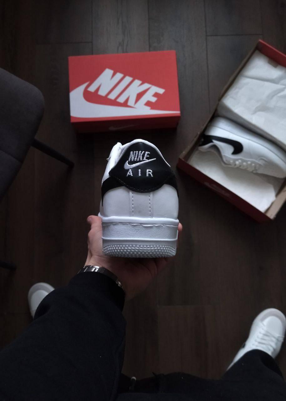 Білі чоловічі кросівки Nike Air Force 1 White 44-46