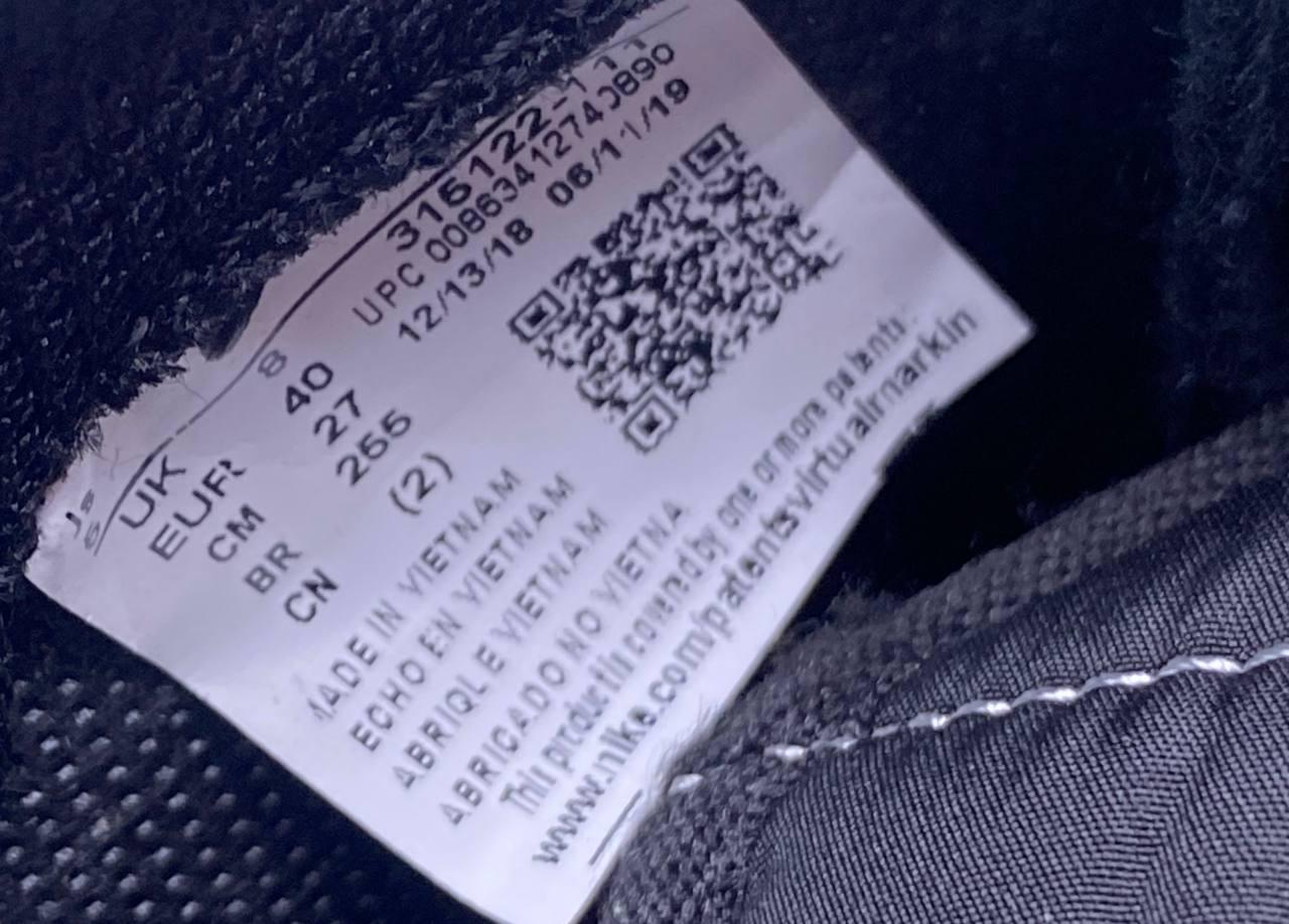 Чорні чоловічі кросівки Nike Travis Scott Black Phantom 40-44 42
