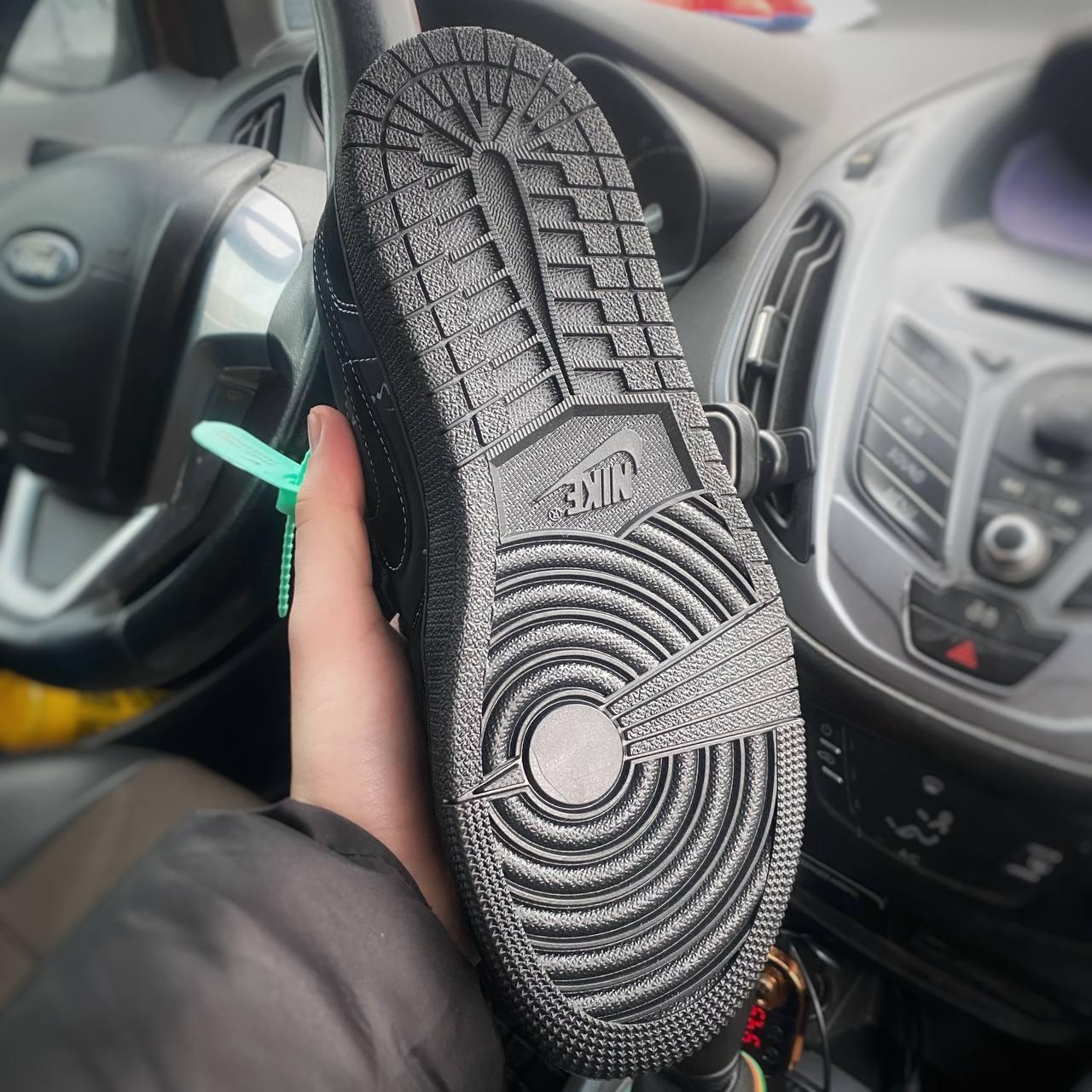 Чорні чоловічі кросівки Nike Travis Scott Black Phantom 40-44 42