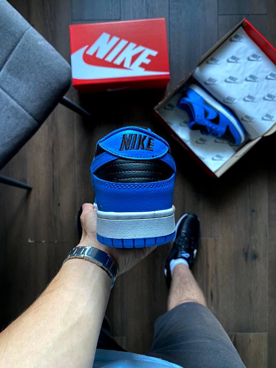 Блакитні чоловічі кросівки Nike Dunk Low Retro Blue 41-46 44