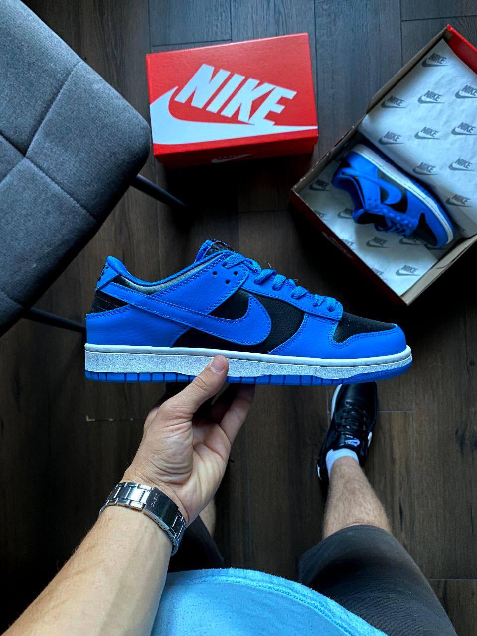 Блакитні чоловічі кросівки Nike Dunk Low Retro Blue 41-46 44