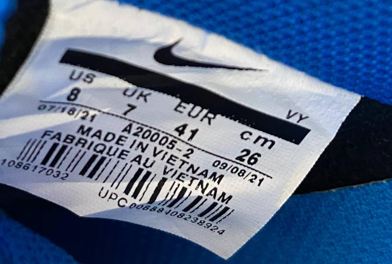 Блакитні чоловічі кросівки Nike Dunk Low Retro Blue 41-46 44
