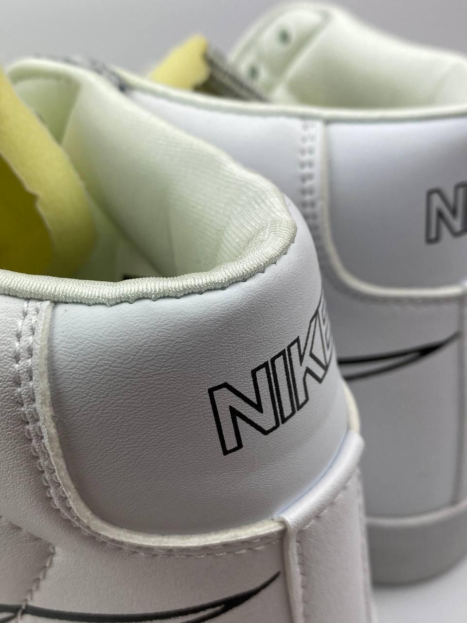 Чоловічі білі кросівки Nike Blazer Mid Vintage 77 White 41-45