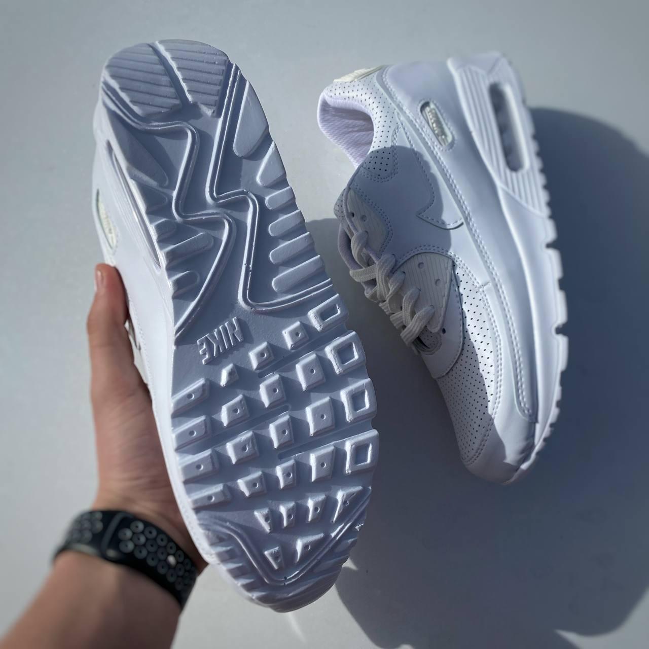 Білі кросівки Nike Air Max 90 White 41-46