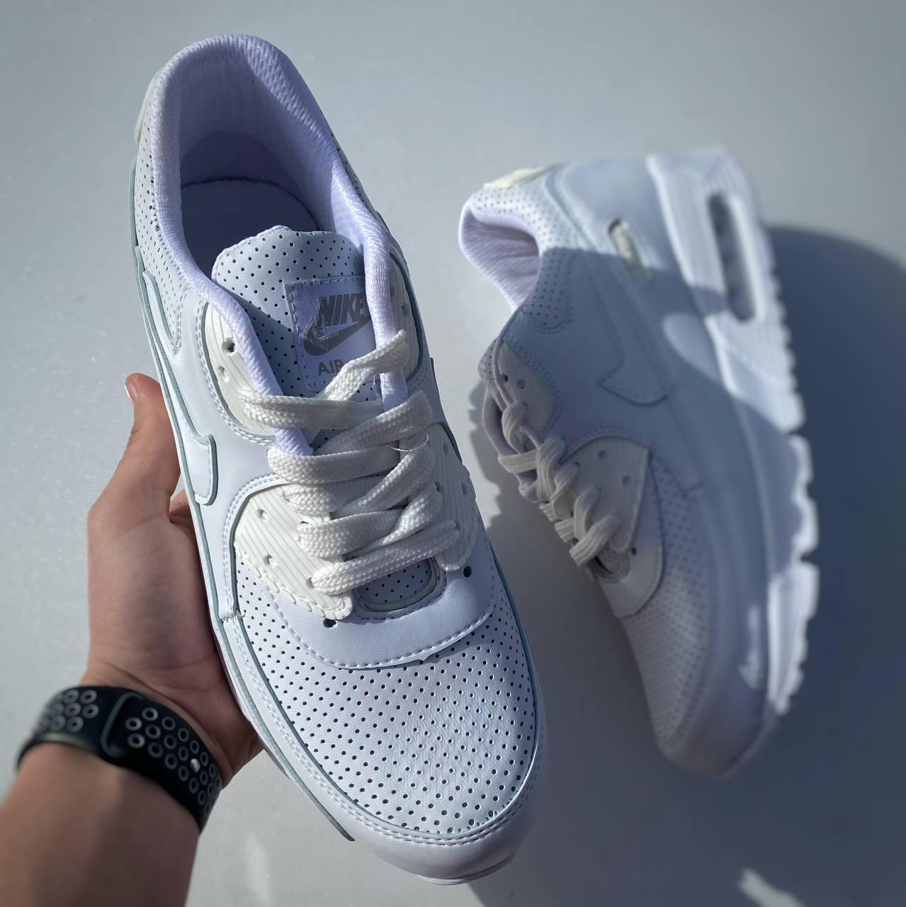 Білі кросівки Nike Air Max 90 White 41-46