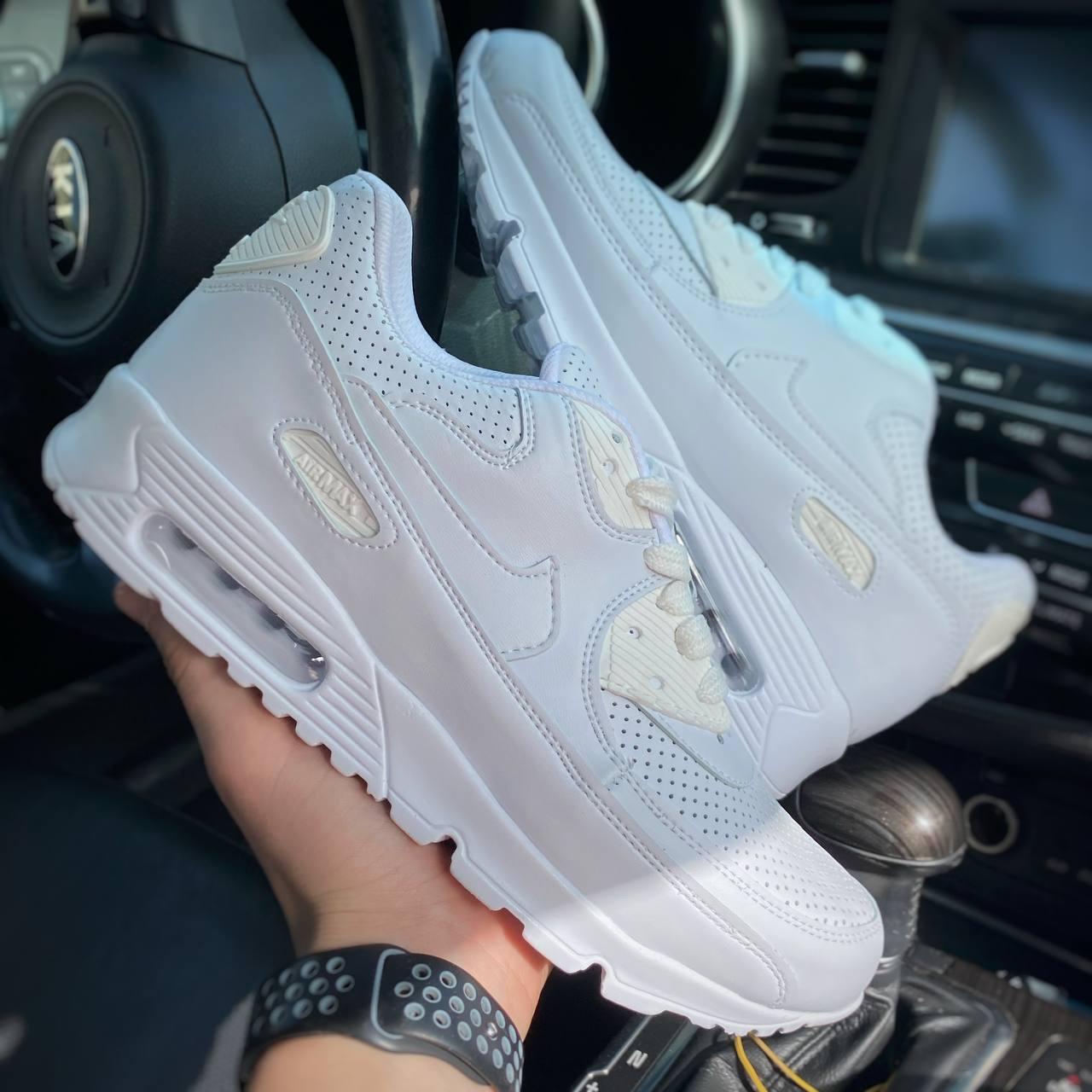 Білі кросівки Nike Air Max 90 White 41-46