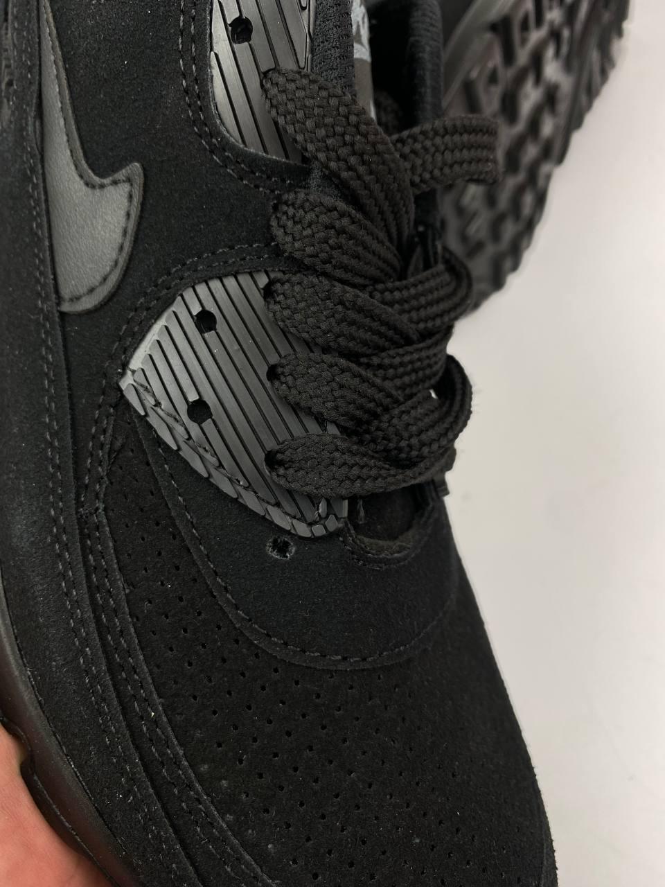 Чорні кросівки Nike Air Max 90 Black 41-46