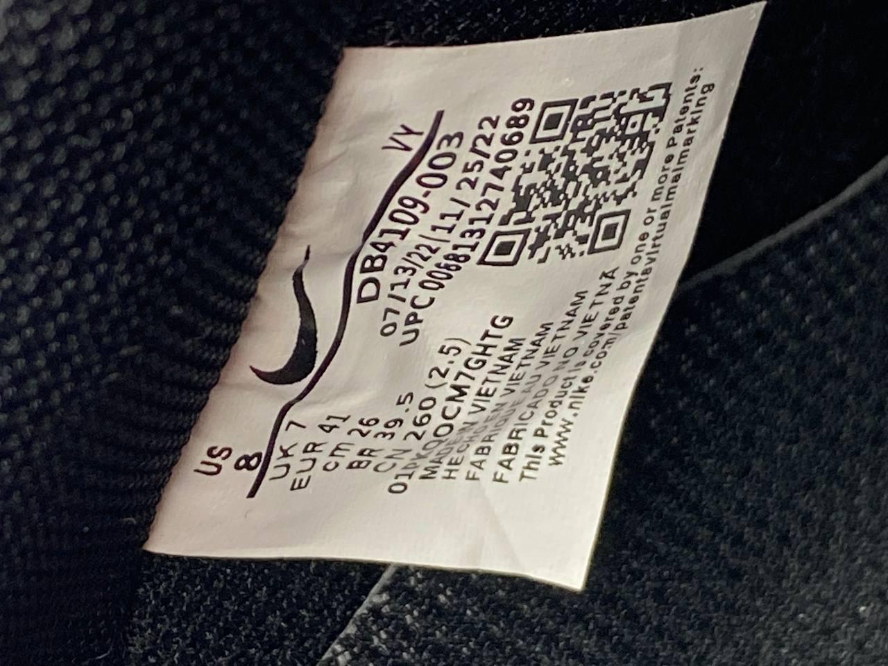 Чорні чоловічі кросівки Nike Air Force Black 41-45 ПРЕМІАЛЬНІ МАТЕРІАЛИ
